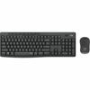 Keyboard and Wireless Mouse Logitech MK295 Grey Spanish Qwerty