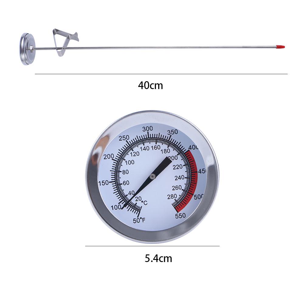 Stahl Fritteuse Sofortablese Heim Fleischthermometer Küche Kochwerkzeuge Lebensmittelthermometer BBQ