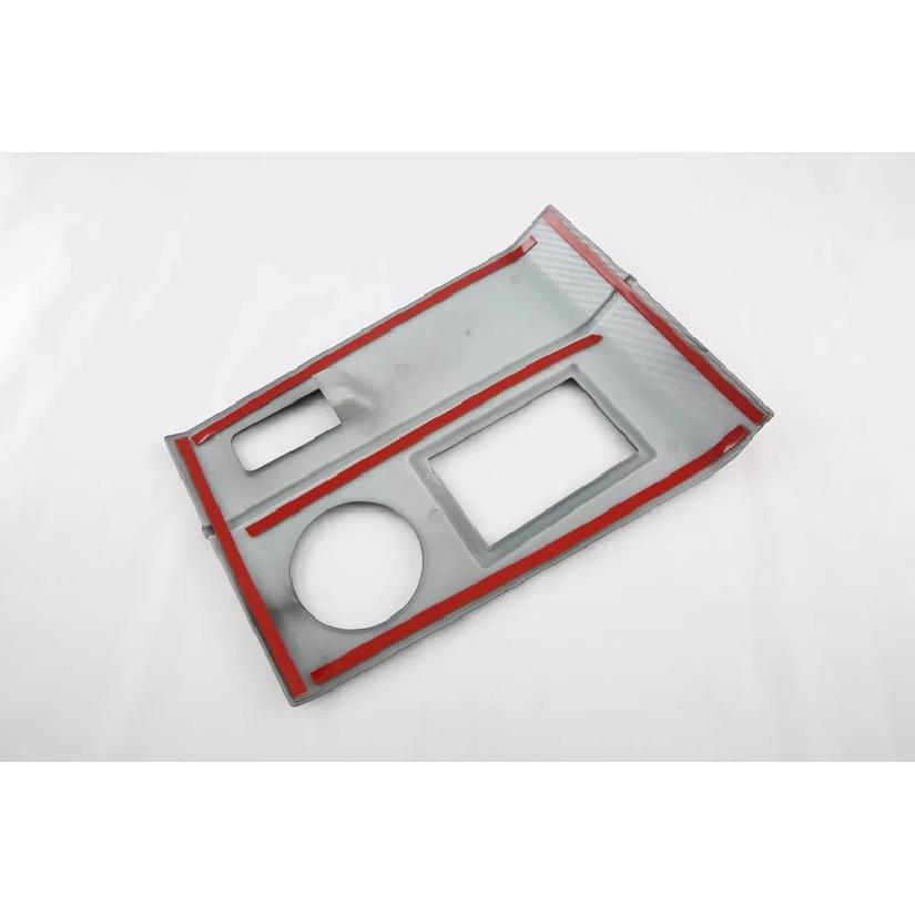 Per Mitsubishi Outlander 2024 LHD Pannello Trim Coperchio Adesivo Scatola Leva Cambio Console Centrale Auto Accessori Auto