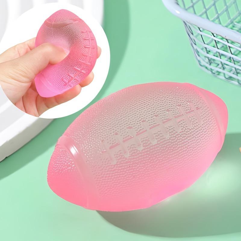 Activating Toys Tabas Squishy Rugby Maltose Fidgets Toys Squishy Rugby Football Squeeze Toy Fun Hand Exercise Relieve Anxiety Decompression Toy