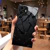 Lava texture pattern  glass Phone Case For Samsung Galaxy S26 S25 S24 S22 S23 Ultra S21 S20 Plus 5G Non-Slip Full Cover