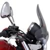 GIVI Motorcycle Universal Stake Small 22988 Windscreen, (Headlight Clamp), Semi-Smoke, A201, Windscreen,