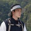 Summer Foldable Sun Hat With Wide Brim For Outdoor Men And Women