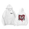 Stray Kids ATE Album Hoodie - Unisex beidseitiger Grafik-Pullover mit Mitgliederunterschriften & Kängurutasche, Frühling Herbst Fandom Merchandise