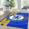 Love Chelsea Football Club Logo Square Rugs Are a Great Choice for Living Rooms, Bedrooms, Home Décor, and As Gifts.