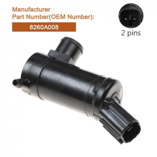 Windscreen Washer Motor Pump For Mitsubishi L200 Triton Pickup B40 2.5TD 06-15