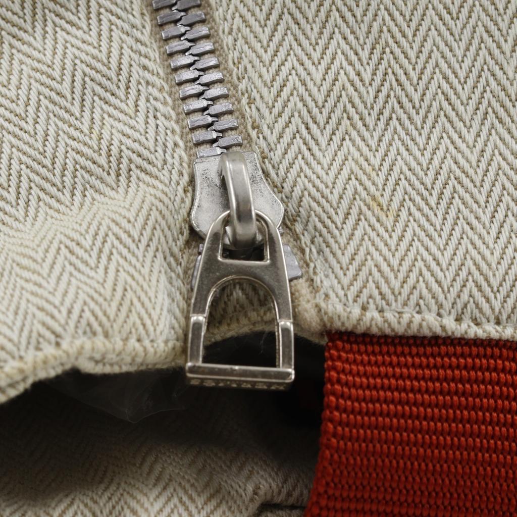 Hermes Cavalier Shoulder Bag Beige Tower Ash Unisex Used