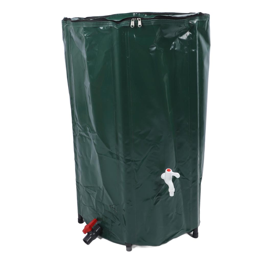Collapsible Rain Barrel PVC Portable Water Storage Tank Foldable Rainwater Collection System with