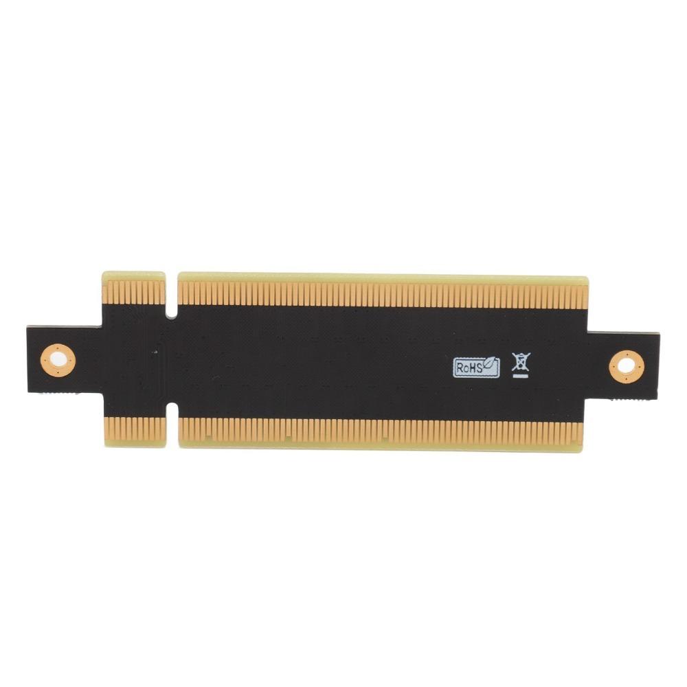 

Male to Male PCI Express 16x Adapter Card High Speed Stable PCIe 16X Graphics Card Expansion Card PCIe 16X Riser Card Server