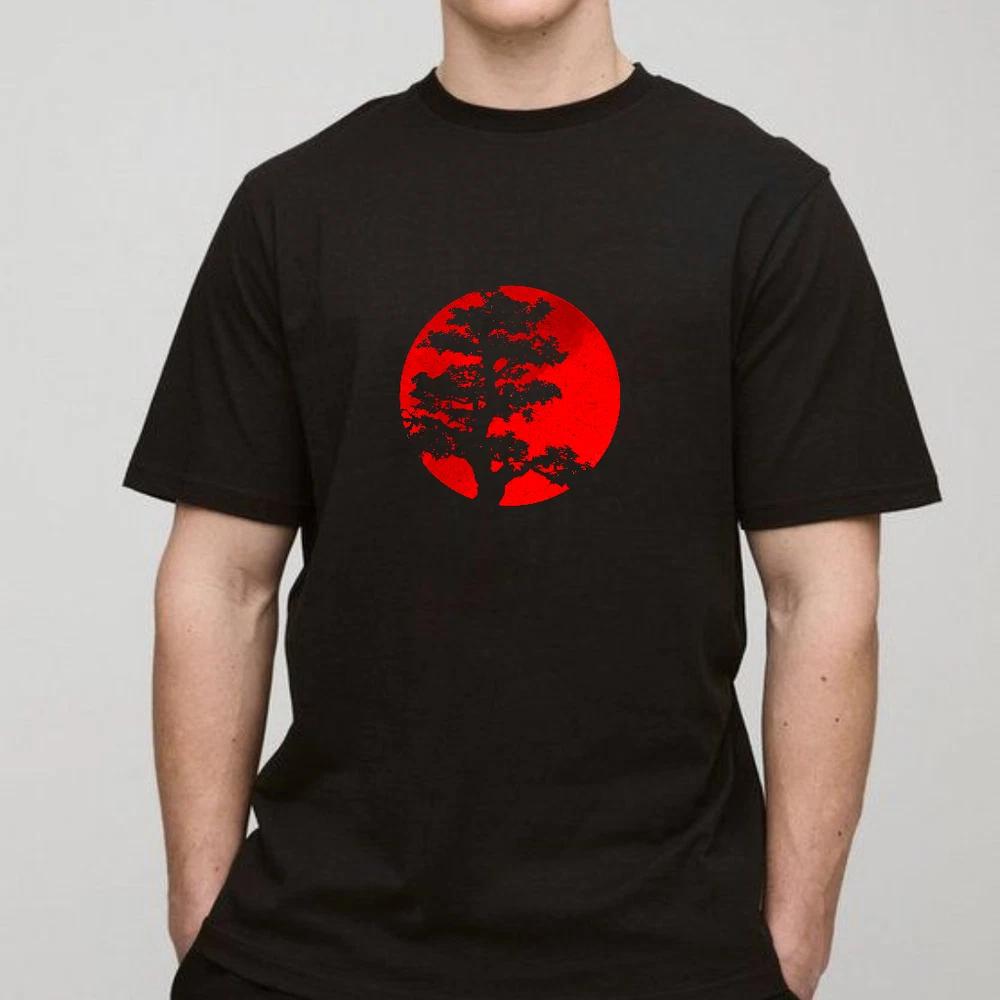 Japanese bonsai tree graphic tshirt made in usa sizes s to 5xl S