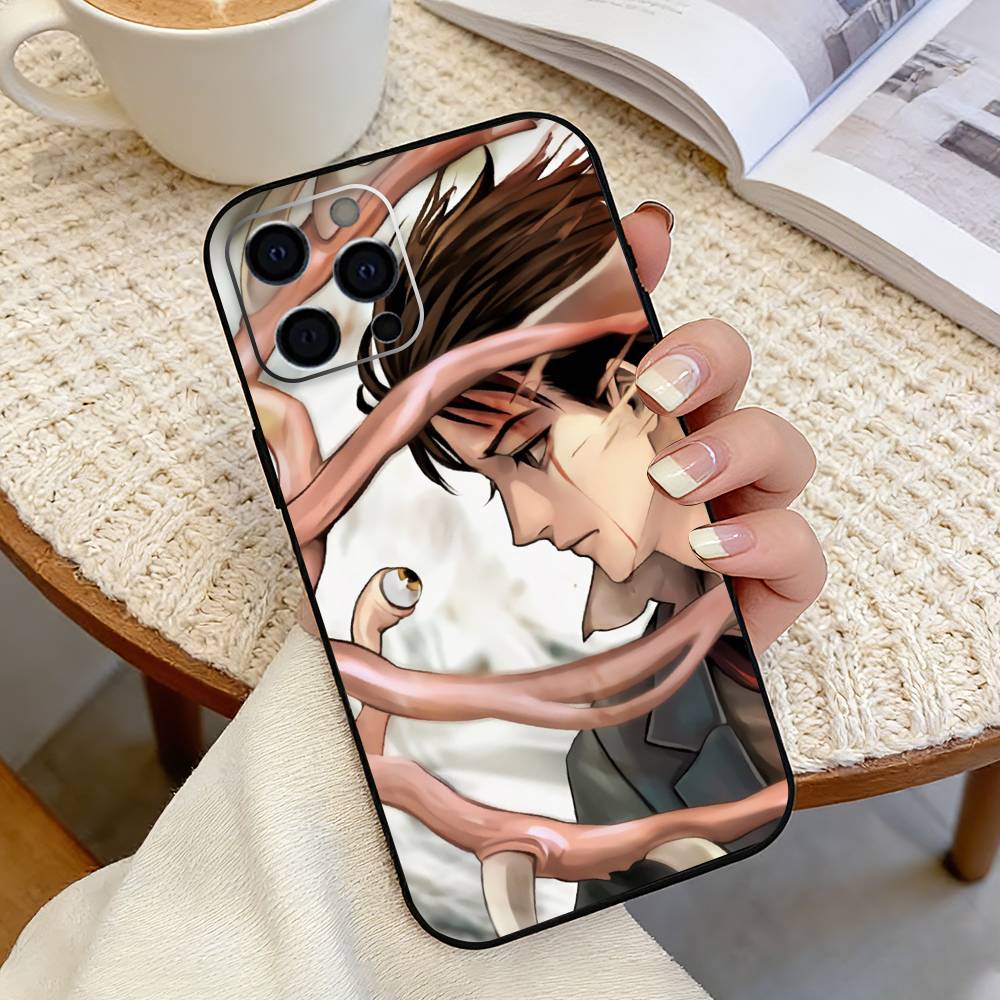 Anime p-Parasyte-e Phone Case Silicone Soft For IPhone 17 16 15 14 13 12 11 X XR Plus Pro Max Plus iPhone16Plus