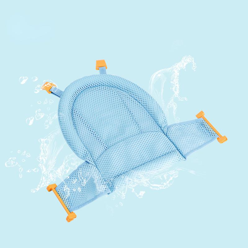 Baby Bathtub Bath Seat Support Mat bath And Shower Air Cushion Bed Non-Slip Bathtub Mat Newborn Bebe Safety Security Bath Seat