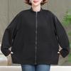 Plus Size 3XL-7XL Middle Aged Woman Jackets Oversized Outerwear Spring Autumn Women's Clothing