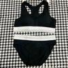 Womens Sports Bra And Panties Set Cotton Padded Wireless For Running And Fitness