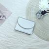 Korean Version Silver Simple Cover Type Coin Wallet Ins Student Wallet Female Card Bag Short Purses for Women Small Money Bag
