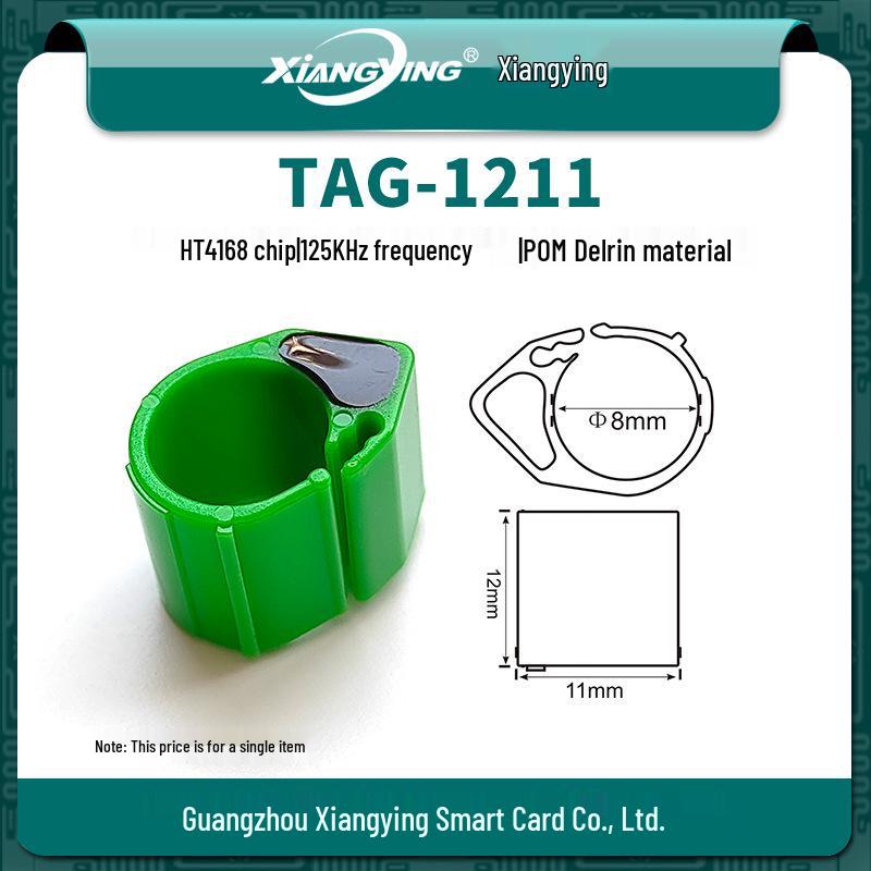 Bague de patte d'identification électronique RFID pour pigeons et volailles