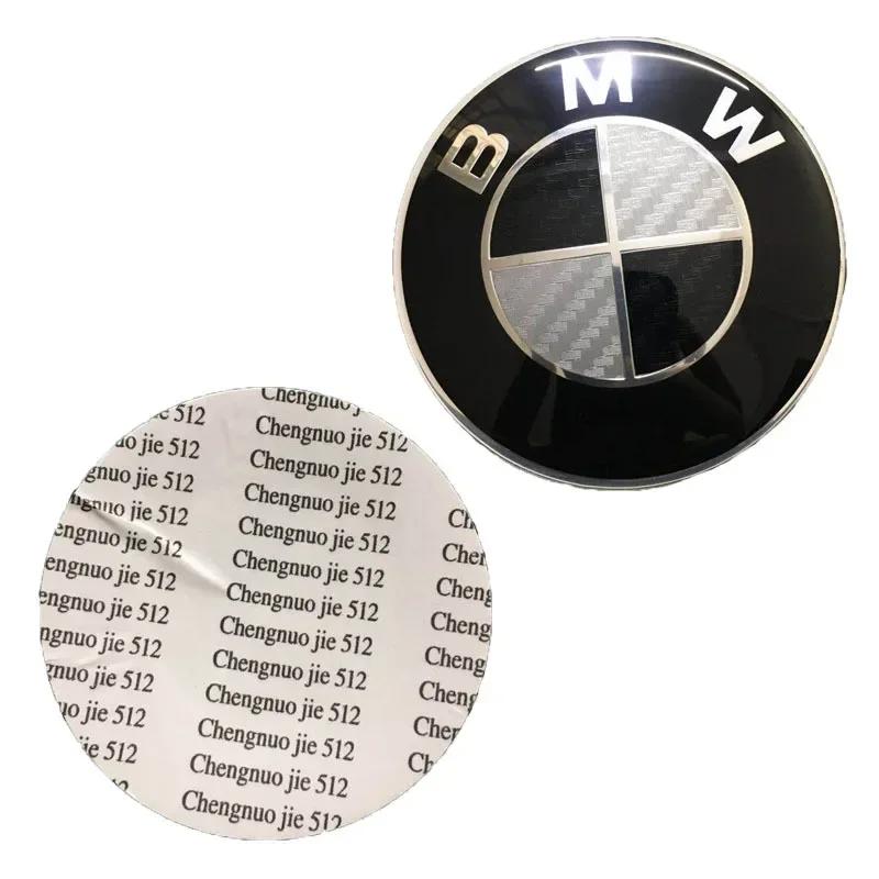 45mm Niebiesko-Czarny Węglowy Logotyp BMW Naklejka na Emblemat Kierownicy Samochodowej Do BMW E39 E46 E60 E90 E30 E36 E87 E91 E92 F10 F20 F30 X1 X3