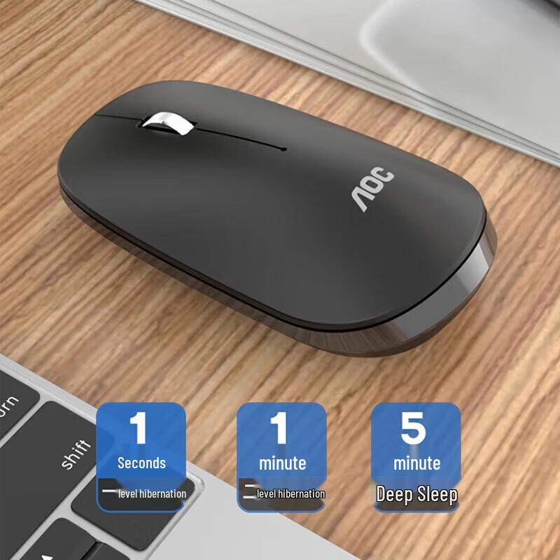AOC MS201 Dual-Mode Wireless Rechargeable Silent Mouse