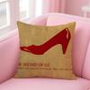 movie fantasy The WWizard of OOz Cushion Cover Pillow Case Soft Friendly Fabric  Concealed Zipper