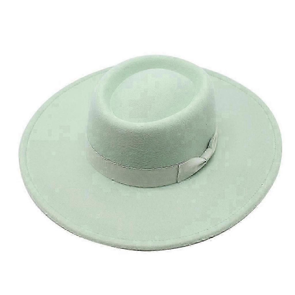 Classic Lightweight Hat for Women with Wide Brim, Felt