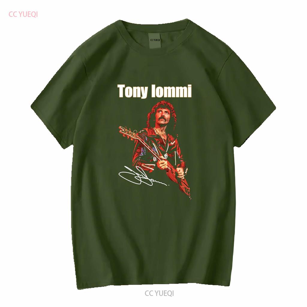 New Popular Tony Iommi Tour For Fans All Size T Shirt 1N3340 Long Sleeves Vintage Washed Streetwear Unisex Stylish Breathable