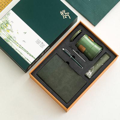 Merchandise Tea Ceremony Office Cup With Lid Ceramic Household Tea Cup Creative Bamboo Cup Dragon Boat Festival