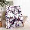 Baseball Theme Printed Blanket - Perfect for Couch, Bed, Travel & Outdoor Use | Machine Washable, Cozy & Durable.