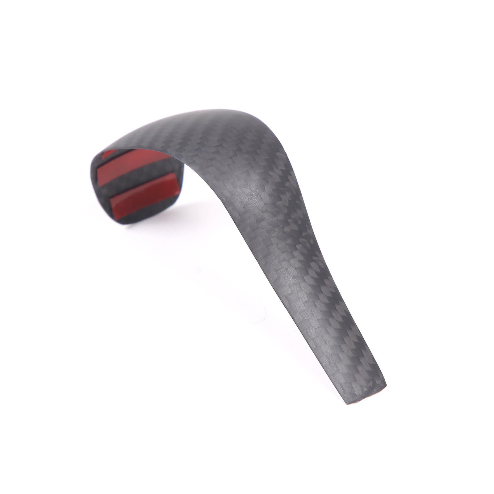 Real Carbon Fiber Gear Shift Knob Trim Cover For Porsche Cayenne 11-17