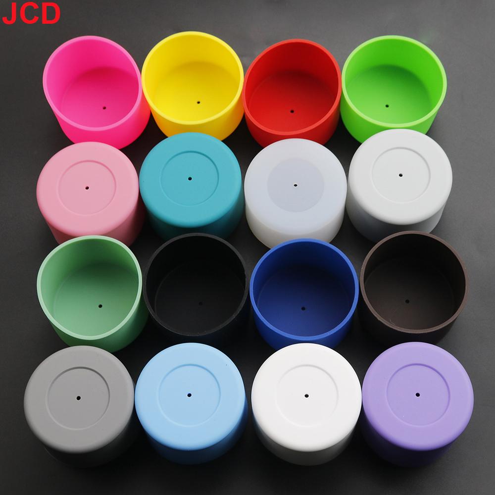 JCD 6cm Diameter Food Grade Silicone Sleeve For Glass Water BottleHeat Resistant Protective Anti-Slip Cup Silicone Belly Band