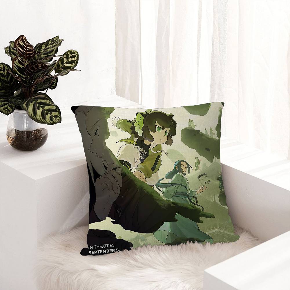 

The Legend Of Hei 2 Movie Pillowcase Toon Gift Cushion Cover Bedroom Home Sofa Chair Seat Decor Pillow Case 12x12Inch