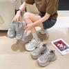 Thick-soled 2025 Spring and Summer New Lace-up Dad Shoes New Trendy Sports Shoes Breathable Casual Sports Shoes Heightening Shoes