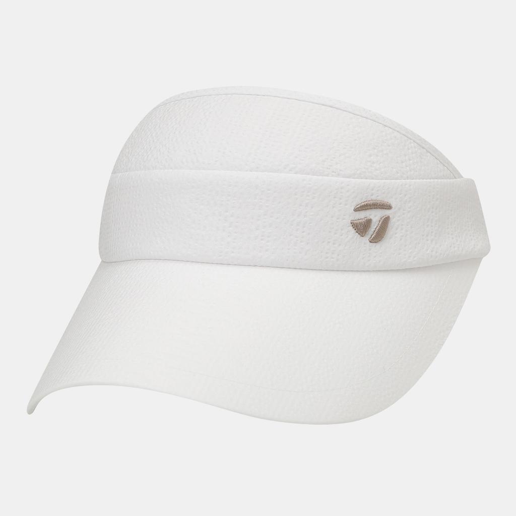 TAYLORMADE APPAREL 26Ss Women'S Seersucker High-Bridal Wide-Bridal Visor T8031H66626-100