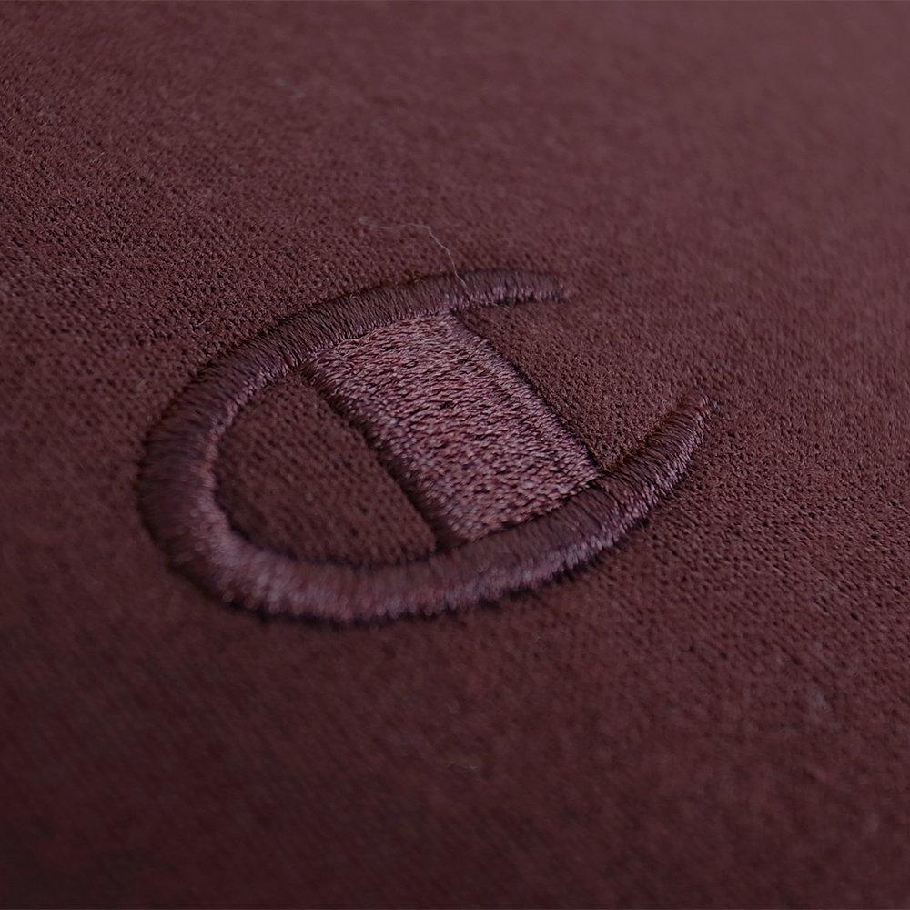 Champion Powerblend Pullover Sweat Powerblend Fleece Pullover S0889 Hoodie, Hoodie, (XL, Maroon) [Used]