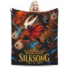 Hollow Knight Silksong Druckdecke für Männer Frauen Gemütlich Weich Überwurfdecken für Sofa 50x60 Zoll Mehrere Größen