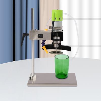 Glasflaschenschneider mit 6000 U/min, 150 W elektrische DIY-Flaschenschneidemaschine – 7 Geschwindigkeitsstufen, geräuscharm, Edelstahlklinge