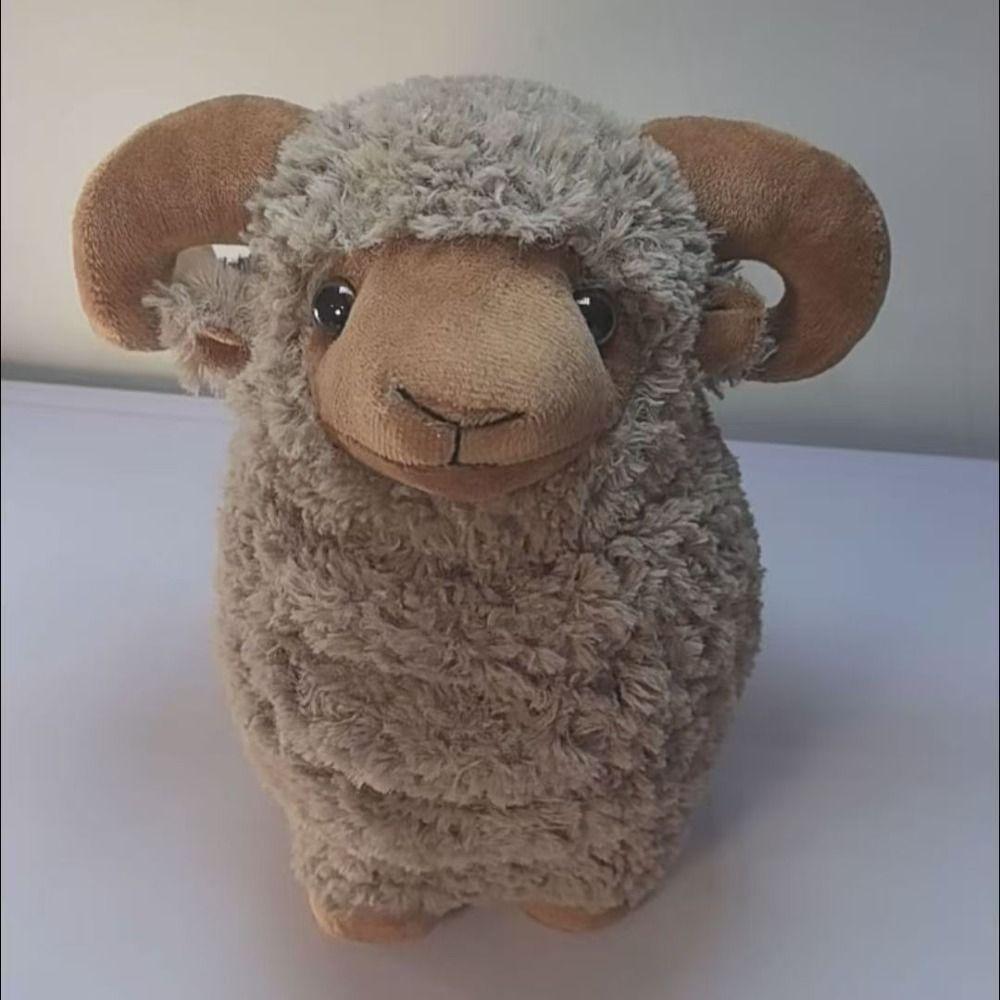 25/35cm Baby Goat Plush Doll PP Cotton Baby Goat Keychain Sheep Plush Toys  Valentine's Day Gifts