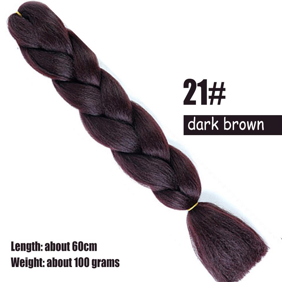 WTB Big Braid Synthetic Wigs Women Chemical Fiber High Temperature Silk Hand-woven Shiny Big Braid Hair Dirty Braid Wig Braided Hair