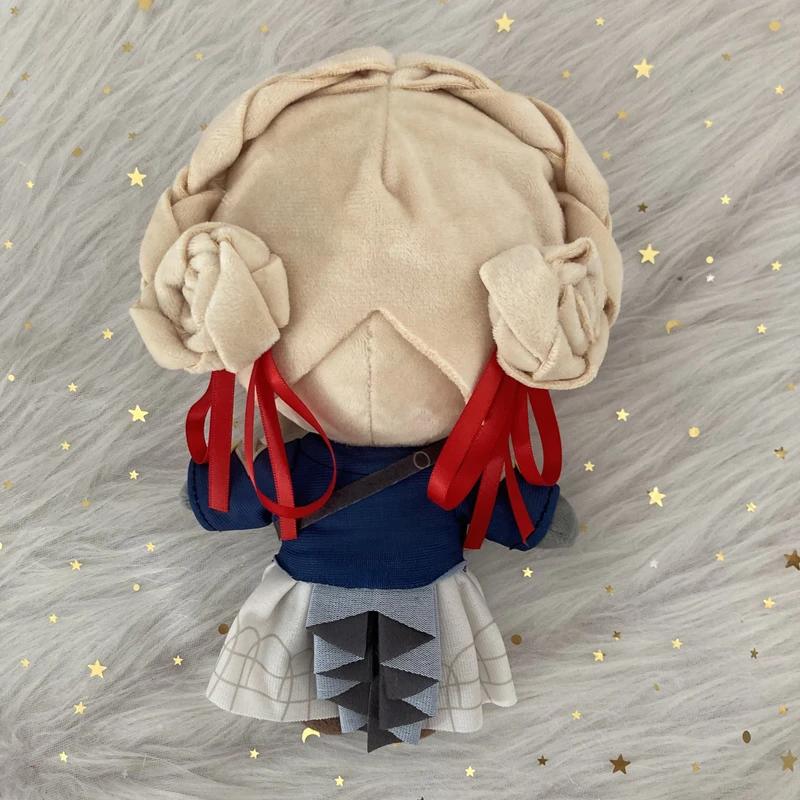 Violet Evergarden Plush Dolls Cosplay Dolls Anime Cartoon Stuffed 20cm Pillow Kids Plushie Birthday Children Gifts