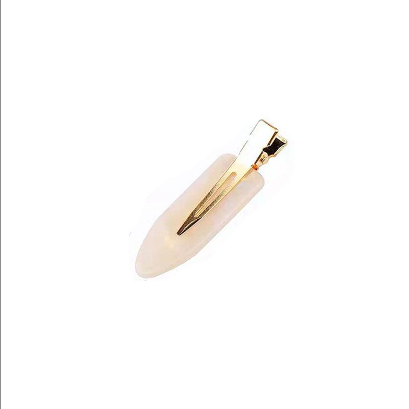 Japanische nahtlose Haarnadel: Sommerlicher Feenpony-Clip für Frauen - Entenschnabel-Design