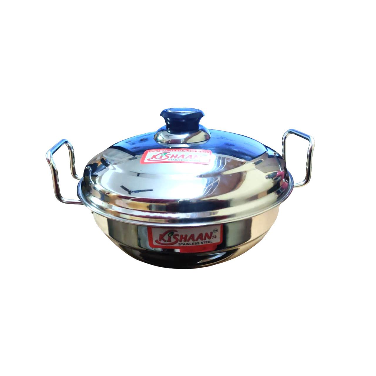 

@ Stainless Steel Idli Maker Multi Kadai Steamer 3 In 1 Combypack 2162 Gm Zr-8008-60%Off