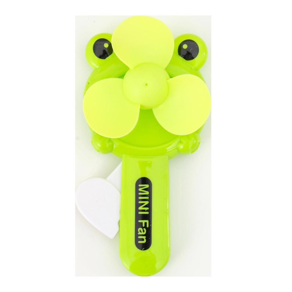 Mini Frog Handheld Portable Manual Fan for Indoor & Outdoor Use