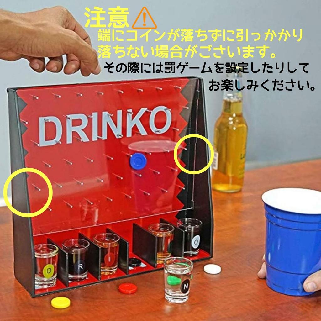 MMmall Drinking Game, Party Game, Penalty Game, Coin Drop Game (Coin Drop DRINKO)