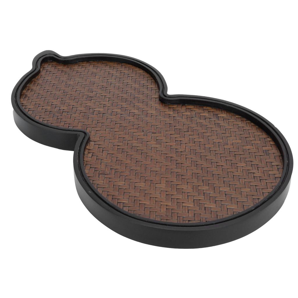 Mat   Bamboo Small Tea Tray Tea Plate for Teawares Teaset Saucers Tea Ceremony