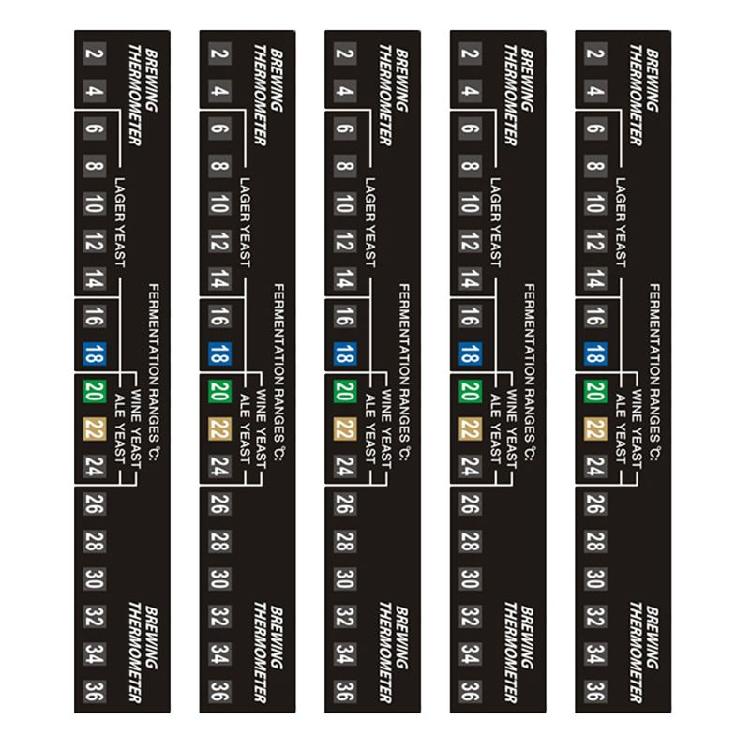 

Homebrew Thermometer Sticker Temperature Temp Measurement Stickers Tools