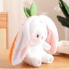 Influencer-Inspired Strawberry Bunny Plush Toy: Cute, Soft Hugging Doll for Girls