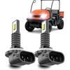 Compatible for Kubota RTV 400 500 900 1100 1140 BX1850D BX1860 BX1870-1 BX2350D BX1880 BX23s BX2380 BX2680 Lights; K7571-54340 Bulbs, 886/894/896/881