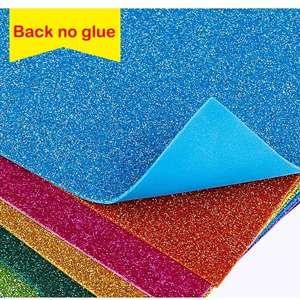 Thick Glitter Foam Paper Flash Colorful Handcraft Cutters Paper New Scrapbooking Material