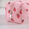Corduroy Storage Bag Large Capacity Makeup Bag INS Stationery Bag  Cosmetic Storage