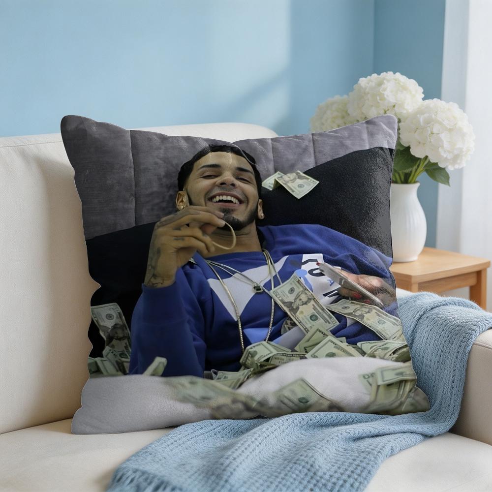 Fashion Singer AAnuel AA Cushion Cover Square Pillow Bedroom Sofa Leisure Comfort Living Room Home Decoration X