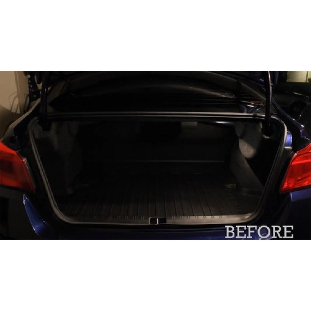 White 18-SMD LED Trunk Cargo Lights W/ Adapters For Alfa Romeo Giulia Stelvio